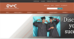 Desktop Screenshot of cmccd.edu